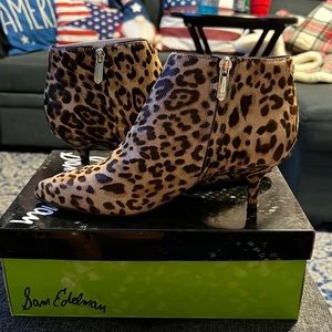 Brand new Sam Edelman Kadison booties.  Kitten heels in size 6.5.